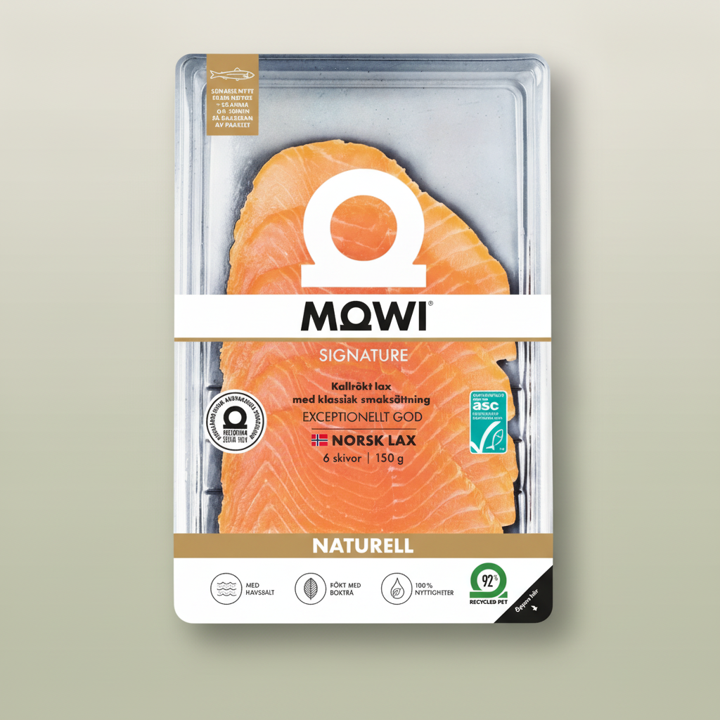 Lax Kallrökt Skivad 150g Mowi